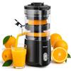 Keerain Spremiagrumi Elettrico, Spremiagrumi Professionale per Arance, Pomodori e Limoni, 100W, Spazzola e Parti Amovibili
