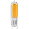 Generic XYAL Lampadine, Confezione da 6, lampadine LED COB AC220V G9 5W/7W/3W Lampada LED senza sfarfallio Lampadario LED in vetro for la casa Faretto(Warm White,G9 3W)