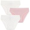 Petit Bateau Set di Mutandine per Bambini in Cotone e Elastan, Multicolore, 8 Anni
