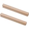 jiajulashou123 Maniglie per Mobile Maniglie in legno per Porte 2 pezzi Maniglia Del Cassetto Con viti Maniglie da Cucina Maniglie per Ante Armadio per Bagno,Cucina,Mobili,Legno di frassino (Hole distance:320mm)