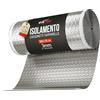 EVAFLOOR Rotolo Isolante per Cassonetti Tapparelle Autoadesivo 5m x 25 cm | Isola Freddo, Caldo e Spifferi d'Aria | Risparmio Energetico & Maggior Comfort (1 Rotolo)