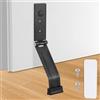 Jesustree Fermaporta a Pavimento, Facile Fermaporta a Pedale in Lega di Zinco, One-Touch Magnete Ferma Porta con Paracolpi in Gomma, Protezioni per Pareti, Pavimento e Mobili Uso Casa e Ufficio