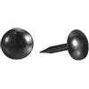 QUARKZMAN Borchie Per Tappezzeria Chiodi Per Mobili 150Pz 7x13mm Kit Assortito Borchie In Acciaio Al Carbonio Per Divani Casa DIY Borchie Decorative Neri