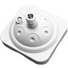 KESOTO Base Ombrellone Piantana Ombrellone Porta Ombrellone Quadrata Supporto Ombrellone Riempibile con Acqua Materiale Resistente Adatta per Giardino Patio, Bianco