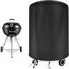 Cloudpower Copertura per barbecue Weber, 77 x 58 cm, in tessuto Oxford 210D, antivento, con cinghie (diametro 58 cm x 77 cm)