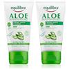 Equilibra Corpo, Aloe Crema Mani e Unghie, Crema Mani a Base di Aloe Vera, Svolge un'Azione Idratante, Lenitiva, Protettiva e Riequilibrante sulla Pelle, Rapido Assorbimento, 75 ml (Confezione da 2)