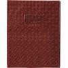 Calligraphe 72026C Copertina a grana grossa a losanghe Marrone - 17x22 cm - 18/100 con Portaetichetta - PVC Opaco