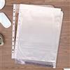 G4S3 100 cartelline portadocumenti trasparenti formato A4, custodia impermeabile trasparente per documenti, cartelline in plastica trasparente