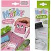 COLOP Set di timbri MARKY in rosa, con inchiostro nero per l'etichettatura di vari oggetti e indumenti, incl. set di ricarica 3in1 con tampone d'inchiostro, 40 etichette e nastro termico da 1 m