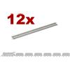 PECO Oo / Ho Setrack Quad Dritto Guide Peco ST-204 con Codice 100 Nickel Argento Rail