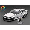 Modello di accensione Accensione modello IG2968 1/18 RWB AE86 bianco/nero con motore JDM