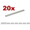 PECO Oo / Ho Setrack Quad Dritto Guide Peco ST-204 con Codice 100 Nickel Argento Rail