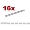 PECO Oo / Ho Setrack Quad Dritto Guide Peco ST-204 con Codice 100 Nickel Argento Rail