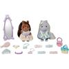 Epoch Sylvanian Families Set Di Amici Pony Eleganti FU-17 GIAPPONE UFFICIALE