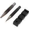 Rcniso Set di Strumenti Premium per Riparazione Motoseghe, Facile da Usare per la Manutenzione di Catene da 1/4 di Pollice 3/8 di Pollice a Passo 325