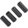 PureBowlic Set di adattatori per mandrino per mandrino di conversione del router, in acciaio al carbonio, per tornio, fresatura, macchina per incidere, 4 pezzi, da 12 mm a 6 mm, 6,35 mm, 8 mm, 10 mm