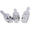 Fafeicy Adattatore per Trapano con Codolo Esagonale Manicotto Rotante Adattatore per Presa di Prolunga 1/4 3/8 1/2 Pollici Testa Quadrata con Sfera Caricata a Molla per Accessori per