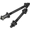 Yhenlovtt Conversione anteriore 108 mm/posteriore 144 mm cavo per asse mozzo bicicletta per adattatore albero a sgancio rapido diametro 95 mm Assi in acciaio al carbonio Compat (anteriore posteriore)
