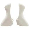 Yhenlovtt Leva Freno per Cofani Grip Sora Str2000/Str3000/Str3030 Antiscivolo Copertura del cambio per Migliorata con Silicone Weather Resista (Bianco)
