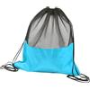 Ysyqkn Zaino da Basket, Borsa Porta Palloni, Tracolla in Rete, Portatile, in Tessuto Oxford Impermeabile, per Riporre L'attrezzatura Sportiva, Adatto per, Lago Blu