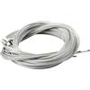 Yhenlovtt Deragliatore posteriore in acciaio inox zincato interno filo deragliatore per bicicletta con Pack Plus Gear placcatura 21 m lunghezza 10 cavi