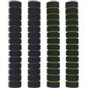Garneck 4pezzi Coperture Antiscivolo in Spugna per Impugnature Pagaia Kayak, Protettive e Morbide, per Kayaking Professionale e Principianti