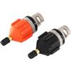 CFCMZTZPED Attacco valvola aria for kayak gommone, parte di ricambio universale for Stand Up Paddle Board(Black orange)