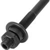 Yhenlovtt Conversione a sgancio rapido anteriore 108 mm/posteriore 144 mm adattatore albero cavo diametro 95 mm in acciaio al carbonio assali compatibili per mozzo bicicletta per asse (posteriore)