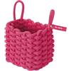 Micro | Cestino per monopattino | Accessorio per monopattino | Cestino per bicicletta per bambini | Cotone naturale | 360 g | Rosa
