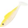 Generico Esca Soft Plastic 9cm a T con Pala Grande, Imitazione Pesce per Trota e Aspio, Artificiale per Culter Alburnus, Alta Azione di Nuoto (black)