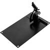 Generisch Supporto per asta di allineamento da golf, base in ferro per allenatore di oscillazione, 23 x 14,5 x 8 cm, asta di allineamento per esercizi, strumento di per migliorare l'oscillazione del golf