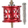 ZUZZEE Mulinello da pesca per ABU B4P4B5P5 e STX, progettato per prestazioni ottimali con linee in PE e varie tecniche di pesca (rosso)