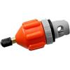 CFCMZTZPED Adattatore for pompa for paddle board, testa adattatore for valvola dell'aria for kayak for gonfiaggio della for auto, connettore for barca gonfiabile for stand up paddleboard(Orange)