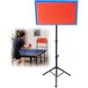 Generico Tavola di Rimbalzo per Tennis da Tavolo - Rebounder Ping Pong Regolabile a 360° con T Supporto - Allenatore Portatile da Scrivania e Pavimento per Casa, Ufficio(Size4)