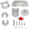 Lxwraptorial Kit di anodi in Alluminio 888756Q01, Kit di anodi marini ad Alta Resistenza e antiruggine per sterndrive Mercruiser Alpha 1 di seconda Generazione, dal 1991 a Oggi, Composto da 27