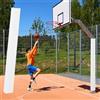 Generic Copertura protettiva per palo da basket, imbottitura quadrata per pali da garage, per esterni, cuscinetti di ricambio per pali da trampolino