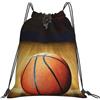 cchgnm Borsa da palestra con coulisse leggera e pieghevole, con stampa di basket Arena, borsa multifunzione per sport, yoga, viaggio