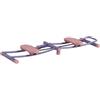 SunsoilGiant Leg Equipaggiamento Esercizio Addominale Allenatore Muscolo Pelvico Macchina Allenamento Coscia Funzione Pieghevole Materiale Acciaio Adatto per, Verde con Tubi