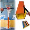 Generic Imbottitura per bastoni da basket, resistenti ai raggi UV, resistenti alle intemperie, autoadesivi, protezione di sicurezza per pali rotondi e quadrati