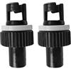 AsrMyjcx 2 Pezzi Adattatore per Valvola Gonfiabile Accessorio Barca Connettore Pompa Tubo Nylon Alta Flessibilità Adatto per Kayak Gommoni attività