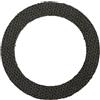 Yhenlovtt Bobine di ricambio in fibra di carbonio da 1 mm, per rondella e trascinamento dei freni, ricambio per tamburo, varie parti con mulinello compatibile, per baitcasting (32 x 23 x 10 mm)