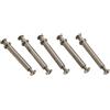 Yhenlovtt Manico di ricambio per mulinello da pesca, braccio oscillante per mulinelli da spinning 289 x quadruple mm, in metallo, accessorio con viti (confezione da 1 o 5) (5 pezzi)