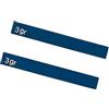Fpbiagoq 2Pcs Badminton Racchetta Da Tennis Strisce di Equilibrio Del Peso Racchetta Equilibratori Nastro In Silicone Regolabile Balance Pad Nastro In Silicone