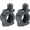 OSNIYAW 2 Pezzi Supporto Specchietto Manubrio Estensione Base Supporti per Biciclette Accessori per Ciclismo Sicuro Supporto Specchio