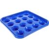 HINTRMENT Vassoio Porta Palle da Biliardo in Plastica Resistente per Tavolo Pool Organizer Portatile per Palle da Snooker e Pool Supporto Stabile per Giochi Casalinghi e Tornei