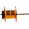 Nexbrill Bobina di tiro remoto per Daiwa 24 per TATULA SV TW 100, 19 per TATULA 100, SALAMANDURA150 modelli di mulinelli da baitcasting con design senza cuscinetti a tazza (dorato)