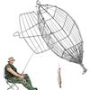 Genérico Gabbia per esca: materiale sicuro, spessi, lanciatore da pesca con piombo, cestino portatile per accessori in acciaio per esca, pesce, esca, area