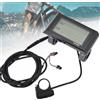 BEAZOOM SW900 E-for Bike Display LCD Meter 24 V 36 V 48 V 60 V 72 V elettrico per bicicletta scooter pannello di controllo con dati in tempo reale nero