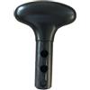 Yhenlovtt Manico a T per canoa da 24 mm per asta dritta in PVC, ricambio ergonomico per canoa gonfiabile (B)