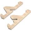 FytStycale Supporto per Skateboard Double Kick, Espositore per Tavole da Legno con Elegante Base Autoportante, Supporto per Longboard per Garage E Negozi